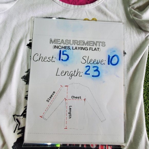 CANYON RIVER BLUES Layered Ruching Side Tie Graphic Tees, M (10-12) - Picture 13 of 16